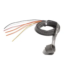 220 V 3,3x3,3 mm grzejnik Elektryczny Elektryczny Electric Hot Runner Spiral Cewki grzejne z K termopary 19/20 mm