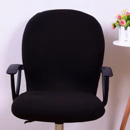의자 덮개 스판덱스 접이식 의자 회전식 책상 스트레치 가능한 보호자 소파 애완 동물 직물 사무실 안락 의자 슬립 커버