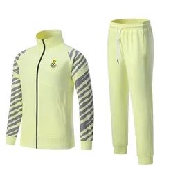 Ghana Men's Leisure Sportswear Winter Outdoor Keep Warm Sports Training Clothing Full Zipper långärmad Leisure Sportwear