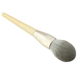 Stor pulver makeup borste kontur blusher concealer kosmetics borst foundation kosmetiska trähandtag makeup verktyg