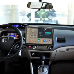 13.3Im 2Din Stereo Head Unit Car DVD Multimedia Player Auto Radio för Honda Civic Android Radio GPS Navigation CarPlay WiFi 4G