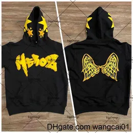 Women's Hoodies Sweatshirts 3d tter Wings Foam Loose Pullover Hoodie Women High Street Hip-Hop Clothing Retro Harajuku Casual Overized Sweatshirt Women 0407H23