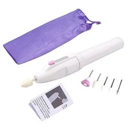 Nagel-Maniküre-Set, 5-in-1, professionelles Mini-Elektro-Nagelbohrer-Set, manuelle Fußtherapie, Schleifen und Polieren, Nagelkunst, Schleifen, Dokumentieren, Stiftwerkzeug, Maschine 231107