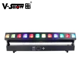 V-S-SHOW 12*40W RGBW 4In1 LED LUZ DE MOVIMENTO DE MOVIMENTO COM PROFUNHOS DE CONCERTOS DE ZOOME