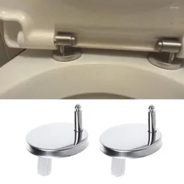 Toilet Seat Covers 2Pcs Top Fix WC Hinges Fittings Quick Release Cover Hinge Screw Replacement