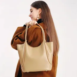 Borse da sera Borsa da donna sotto le ascelle in vera pelle di moda Borsa estiva di marca Borsa a tracolla casual in mucca 2023