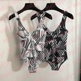 Moda impressão de uma peça roupa de banho feminina sexy biquinis verão push up pad maiô férias ao ar livre sem costas natação biquinis