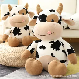 i realistici giocattoli di peluche Creative Hobby Little Cow offrono alle bambole per bambini l'allestimento di una bancarella