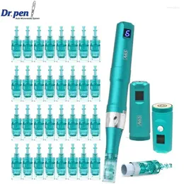 Outerwear Dr Pen Ultima A6S Microneedling Microneedle Electric Wireless Derma Auto Skin Care Beauty Tool With 32pcs Cartridges
