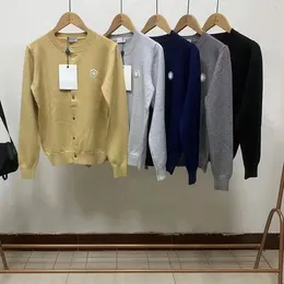 Erkek Sweaters Tasarımcı Kadınlar Sonbahar Kış Hardigan Gevşek Yün Moda Ceket Mektubu Baskı Uzun Kollu Erkekler Günlük Kadın Üstleri S-XXXL