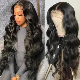 Ishow 12-36 inch Long HD Transparent Lace Front Wig Human Hair Wigs 13x4 13x6 5x5 4x4 Natural Color Yaki Straight Curly Water Loose Deep Body Headband Wig Bangs for