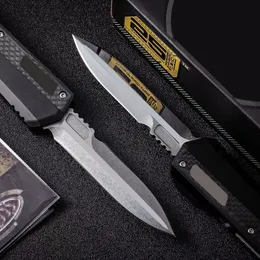 2Models UT184-10S Series Glykon Knife Mirror Blade Auto Pocket Knives Outdoor Camp Hunt Tactical Rescue Self-Defense Automatic EDC Tools