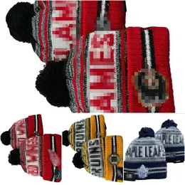 Luxury Flames Beanies Calgary Beanie Hockey Designer Winter Bean Men and Women Fashion Design Knit Hats Fall Woolen Cap Jacquard Unisex Skull Sport Knit Hat A