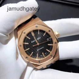 AP Swiss Luxury Wrist Watches Royal AP Oakシリーズ15450orood002cr01 37mmディスプレイPrecision Steel Rose Gold Mens Fashion Second Hand Watch Rose Gold Black AP