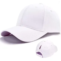 Ball Caps Plain Hat Trucker Messy Unisex Buns Baseball Cap Visor Foam Bath