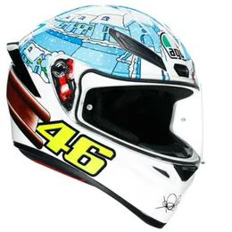 AA Designer Helmet Helmets Moto AGV Full Face Crash Helmets K1 Motorcycle Helmet Rossi Winter Test 2017 WN-ETXY