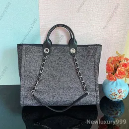 10a espelho bolsa tote de luxo marca designer saco de praia clássico feminino 39cm grande capacidade lona ombro saco de compras