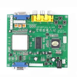 Freeshipping 1 مجموعة جديدة RGB CGA EGA YUV إلى VGA HD Video Converter Board Moudle HD9800 GBS8200 VIQAW