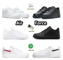 2023 Designers FORCEs Men Low Skateboard Shoes Discount One Unisex 1 07 Knit Euro Airs Wheat Women All White Black Walking airmaxs Outdoor S