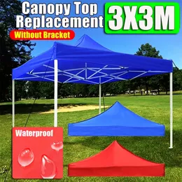 Gölge gölgelik üst yedek çadır veranda bahçe çardak üst güneş gölge kapak açık kamp dört köşe çadır kanopi kumaş tente 230406