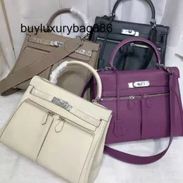 Borse di lusso Lakis Swift Testa in pelle Strato di vacchetta 28 Borsa a tracolla Temperamento Pendolare Borsa versatile Vera pelle da donna Grande ACIE