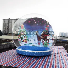 Christmas Inflatable Snow Globe Photo Booth Human Size 2M,3M,4M Seasonal Outdoor/ Indoor For Show Display Decoration Advertising Yard