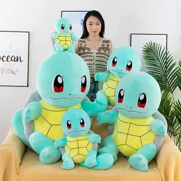 Classic popular blue turtle doll cute plush toy soft pillow children's holiday gift