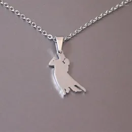 Chains Women Necklace Figure Dancer Pendent Fashion Jewelry Stainless Steel Link Chain Neckleces Gifts For Accessories