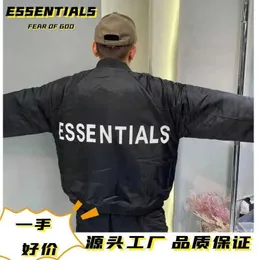 Dimmajacka Essentials Double Line Air Force Pilot Letter Baseball Jacket Short Thin Trench Jacket For Menp970