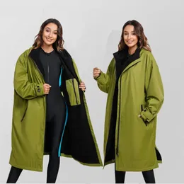 Womens Down Waterproof Surf Changing Robe Outdoor Surfing