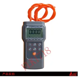 AZ82062 Digital Manometer High Accurary Pocket Size 6 Psi Electronic Pressure Gauge Differential Pressure Meter Tester