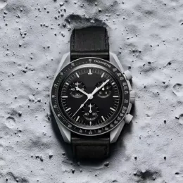 U1 najwyższej klasy AAA Moon Mens Watche Pełna funkcja Chronograph Quarz Watch Mission to Mercury 42 mm Nylon Limited Edition Master Wristwatches 2022 NOWOŚĆ