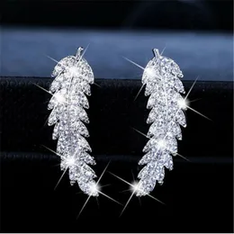 20 Styles Lab Moissanite Dingle Earring 925 Sterling Silver Charm Jewelry Party Wedding Drop Earrings For Women Brud Birthday Present