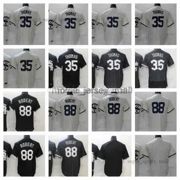 2023 Nya basebolltröjor 35 Frank Thomas 88 Luis Robert Blank Men Women Youth Size S-XXXL