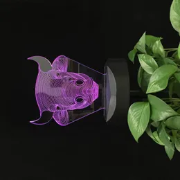 Night Lights Bull Ox Animal Solar Power 3D LED LIGHT LIGHTAY Krajobraz wewnętrzny Wodoodporne Oświetlenie Outdood Outdood Oświetlenie