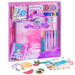 DIY Journal Set for Girls Gifts, Great Birthday Gifts for Tween Age Girls, Art & Crafts Stuff for Tween & Teenage Kids, Girls Toy