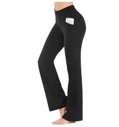 Calças lulus mulheres esportes de verão activewear yoga calças bootcut flare perna barriga controle estiramento secagem rápida cinza escuro vinho íon cinza fitness