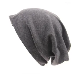 Berets 200 pçs/lote vindo algodão inverno malha hip hop gorro chapéu boné/20 cores para escolher