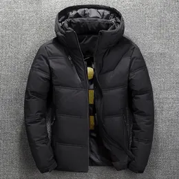 Homens para baixo parkas de alta qualidade pato branco grosso para baixo jaqueta homens casaco neve parkas masculino quente marca roupas inverno para baixo jaqueta outerwear 231108