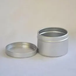 Pudełka opakowaniowe 50 g pustych aluminiowych słoików z kremu 50 ml aluminiowe puszki, metalowy pojemnik na balsam do opakowania słoik