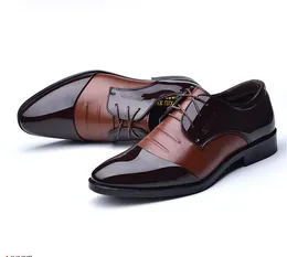 Mänskor loafers faux mocka metall fast färg glid på runda huvudet platt botten casual affär chaussure homeme läderskor 38-48