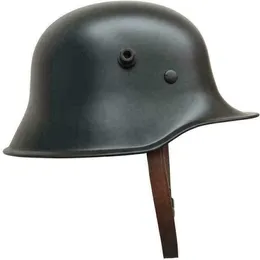 WWI Deutscher M16 M18 Stahlhelm Stahlhelm Combat Retro Replica Collectable Head Gear Hat263n