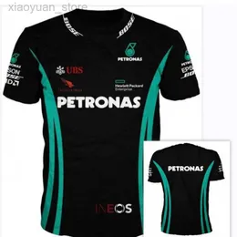 Camisetas para hombres Nuevo Popular F1 Formula One Racing AM Team Extreme Sports Event Camiseta de alta calidad Casual Camisa de manga corta para hombres grandes M230408