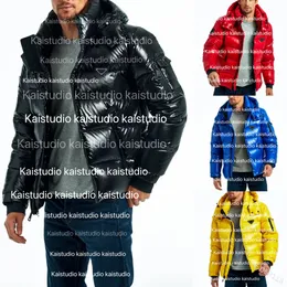 2023 Autumn/Winter Design Men's and Women's Solid Hooded Casual Loose Fit Warm mångsidig sporttrend Bomull nedåt