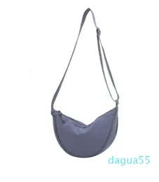 Designer Lululemens kvinnor samma stil sned bun leisure yoga nylon axel yoga sport lyx crossbody