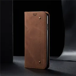 Magnetic Folio Phone Case for iPhone 15 14 13 12 Pro Max Nothing Phone1 Phone2 Oneplus 11R Ace2 11 10Pro 5G Nord3 Nord C3 CE3 CE3lite N200 3 Card Slots Leather Wallet Shell