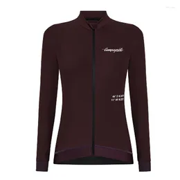 Racing Sets Autumn/Winter Cycling Jersey Women Long Sleeve Shirt Summer Bicycle Clothing Road Bike Top Mountain Jacket Ciclismo Maillot