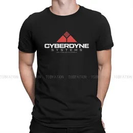 Mens Tshirts Cyberdyne Systems Men Tshirt Terminatör o boyun üstleri% 100 pamuklu tişört mizah en kaliteli doğum günü hediyeleri 230407
