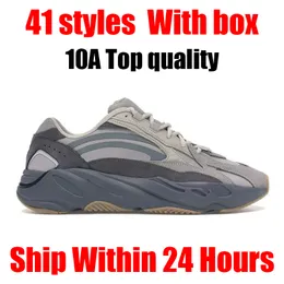 2024 New Luxury Designer Running Shoes Flow Runner Sneaker 500 Basketball Shoe 700 V2 V3 Tennis Run Foam Runner Black Men Women Ongual O 7929