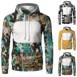 Felpe con cappuccio da uomo Felpe Felpa media Uomo Donna Stampa maniche lunghe Colletto con cappuccio Pullover Camicetta casual maschile CravattaDa uomo